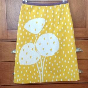 Boden A-line Cotton Skirt